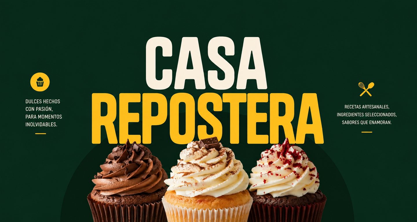 Casa Repostera — dulces hechos con pasión para momentos inolvidables