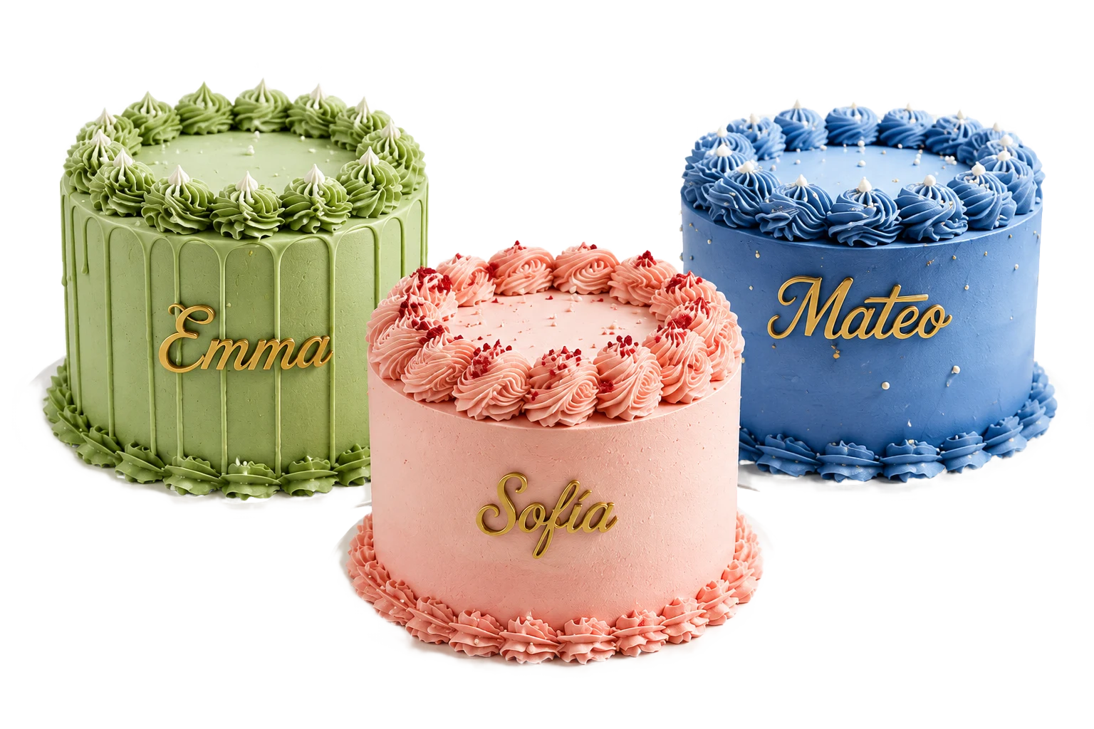 Tartas personalizadas con nombre